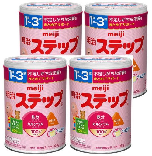 sữa meiji 1-3 dạng lon